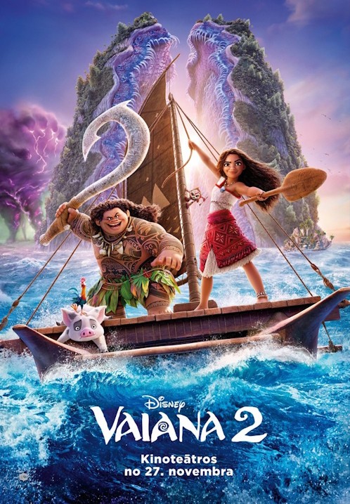 Pirkt biļetes Vaiana 2 Talsi, Kino Auseklis, Talsi Novembris 30
