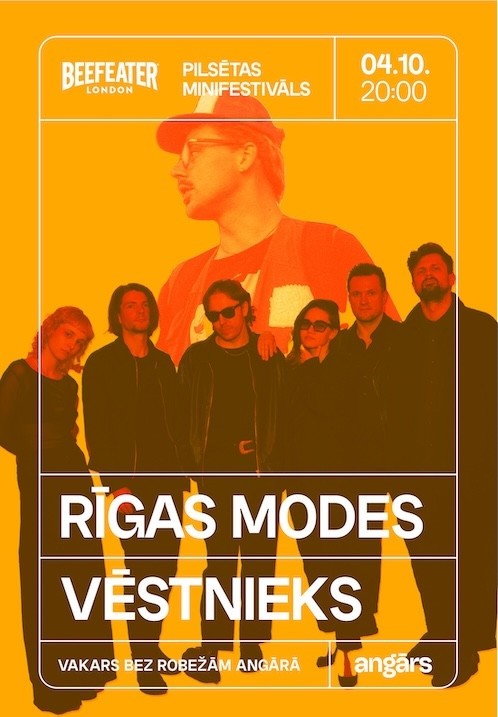 Pirkt biļetes Pilsētas Minifestivāls: Vēstnieks un Rīgas Modes Rīga, Angāra koncertzāle Oktobris 04