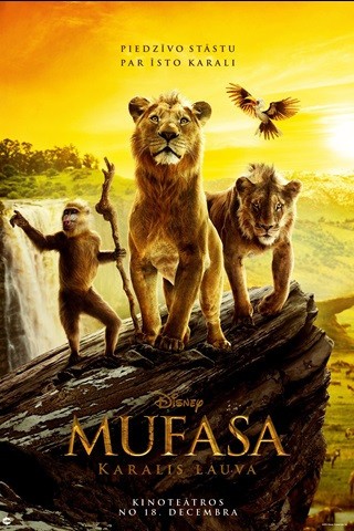 Pirkti bilietus Mufasa: Karalis lauva Sigulda, KINO LORA, Sigulda Gruodis 23