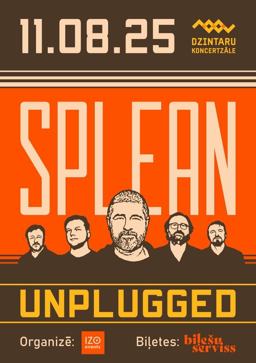 Pirkt biļetes Splean / Сплин - Unplugged Jūrmala, Dzintaru koncertzāle, Jūrmala Augusts 11