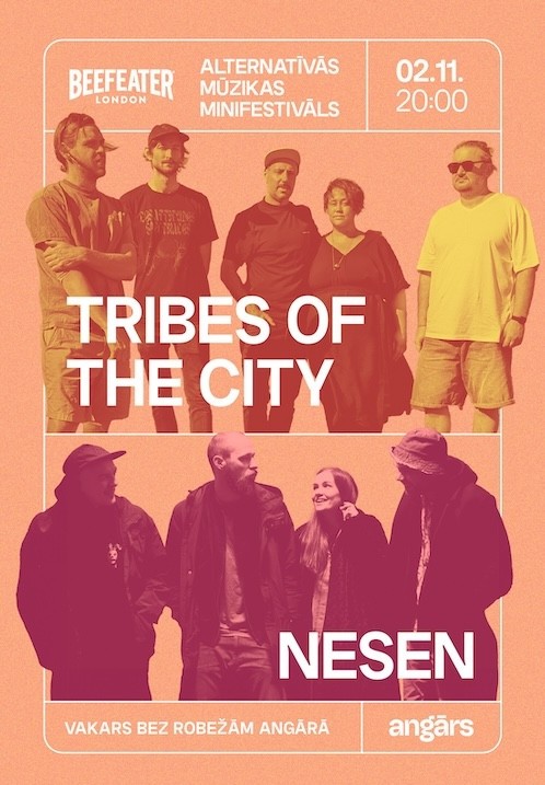 Pirkt biļetes Alternatīvās mūzikas Minifestivāls: Nesen / Tribes Of The City Rīga, Angāra koncertzāle Novembris 02