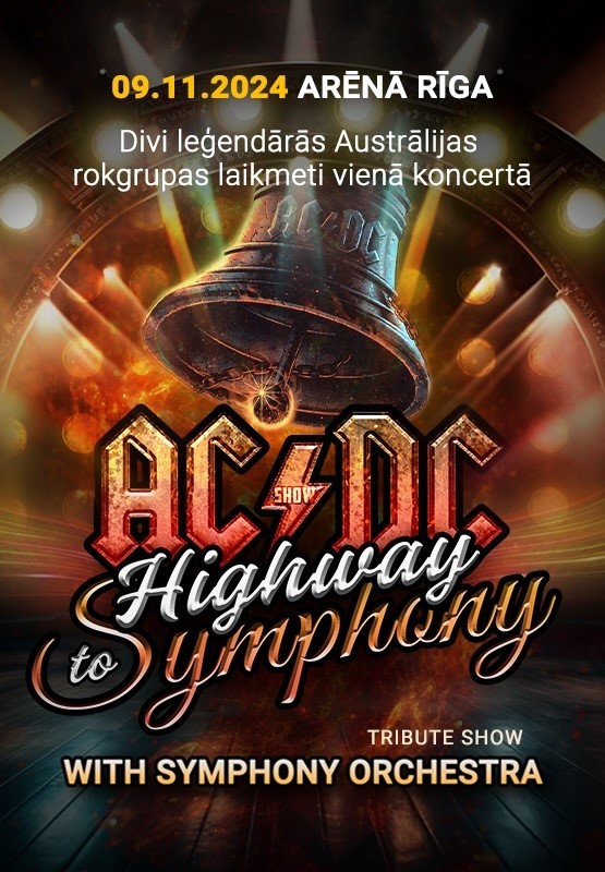 Pirkt biļetes AC/DC Tribute Show 'Highway To Symphony' with Symphony Orchestra Rīga, Arēna Rīga Novembris 09