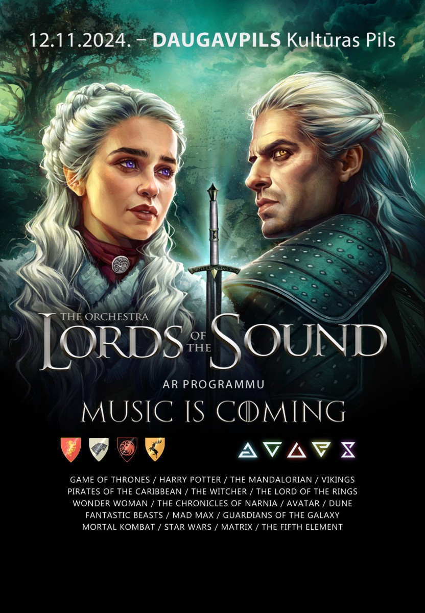 Buy tickets Lords of the Sound.  'Music is Coming' Daugavpils, Daugavpils Kultūras pils November 12