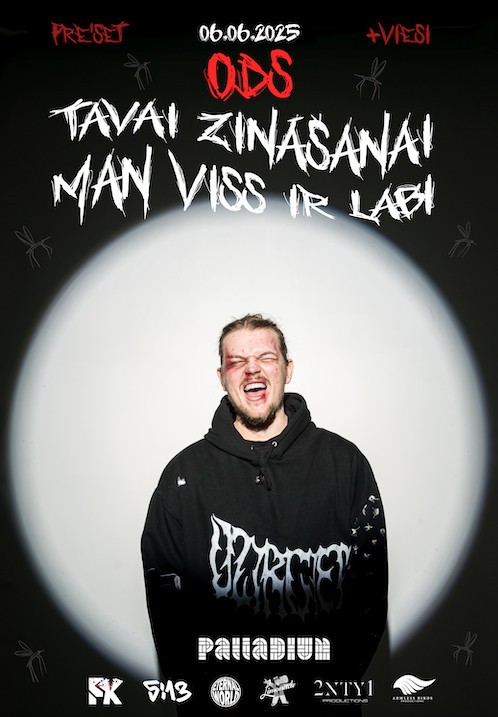 Pirkt biļetes Ods: Tavai Zināšanai, Man Viss ir Labi Rīga, Palladium Rīga Jūnijs 06