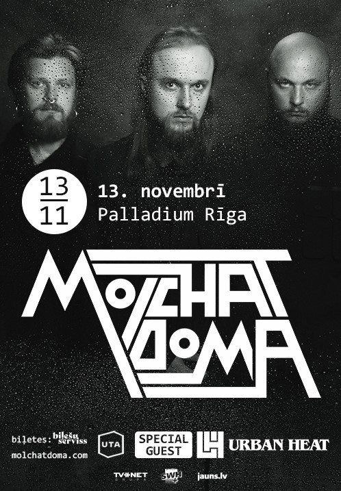 Buy tickets Molchat Doma Rīga, Palladium Rīga November 13