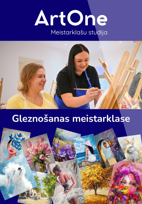Pirkt biļetes Gleznošanas meistarklase Rīga,, ArtOne - meistarklašu studija Maijs 17