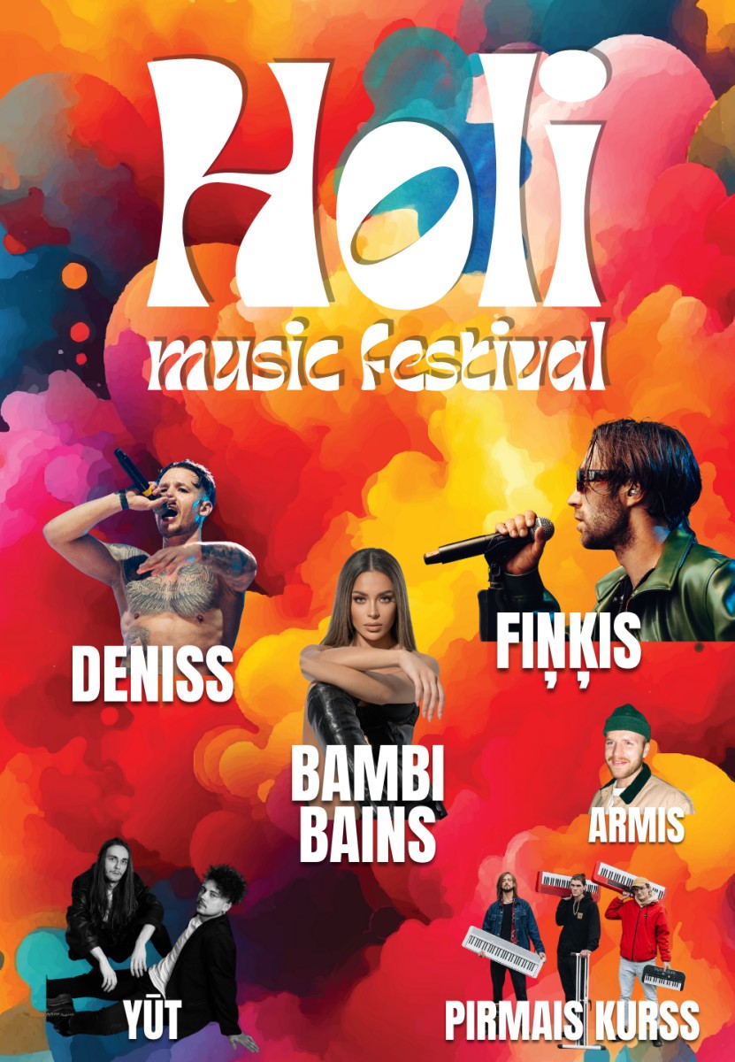 Pirkt biļetes Holi Music Festival Rīga, Wondersala Jūnijs 13