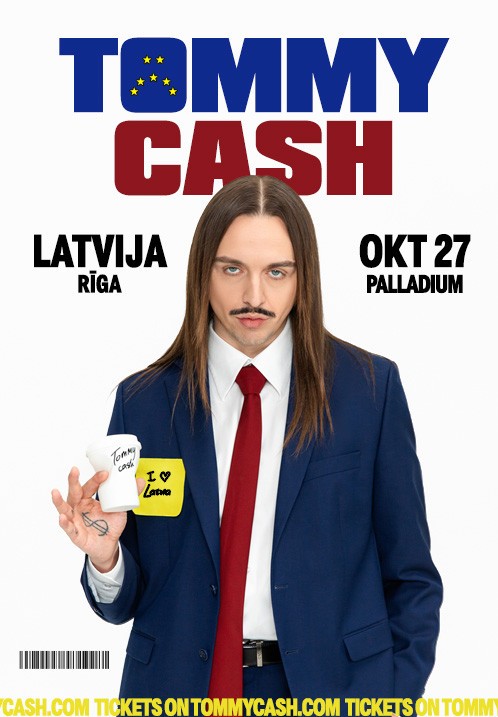 Pirkt biļetes Tommy Cash Rīga, Palladium Rīga Oktobris 27