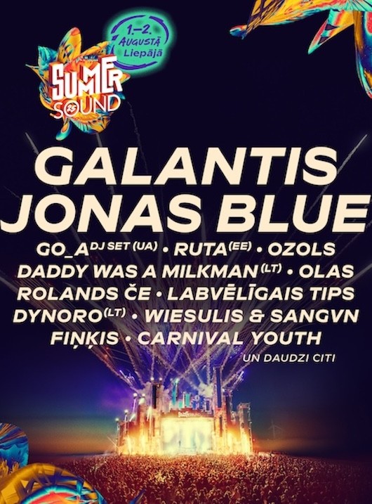Pirkt biļetes Piektdienas biļete (Friday ticket) - Summer Sound 2025 Liepāja, Liepājas pludmale Augusts 01-02