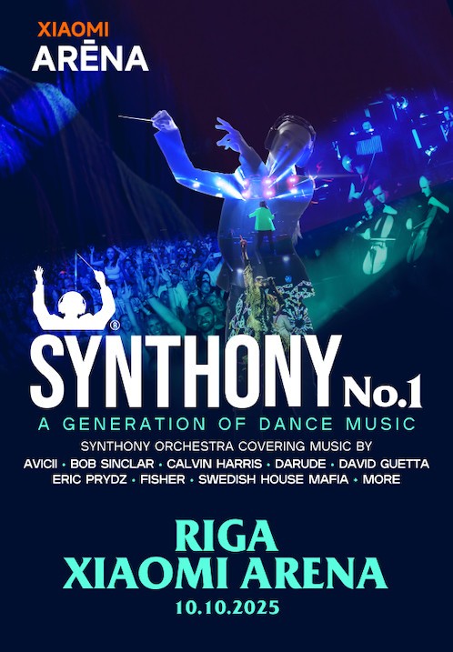 Pirkt biļetes Synthony No. 1 Rīga, Xiaomi Arēna Oktobris 10