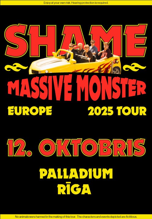 Pirkt biļetes shame Rīga, Palladium Rīga Oktobris 12