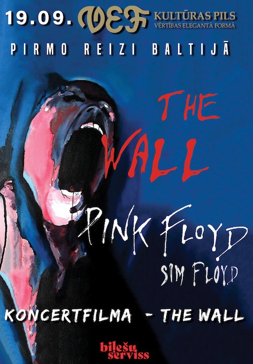Pirkt biļetes Pink Floyd - The Wall / Koncerts un Filma / Rīga, VEF kultūras pils Septembris 19