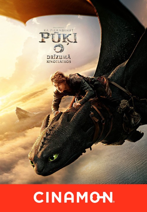 Pirkt biļetes Kā pieradināt pūķi LV Liepāja, CINAMON KINO BALLE Jūnijs 15-16