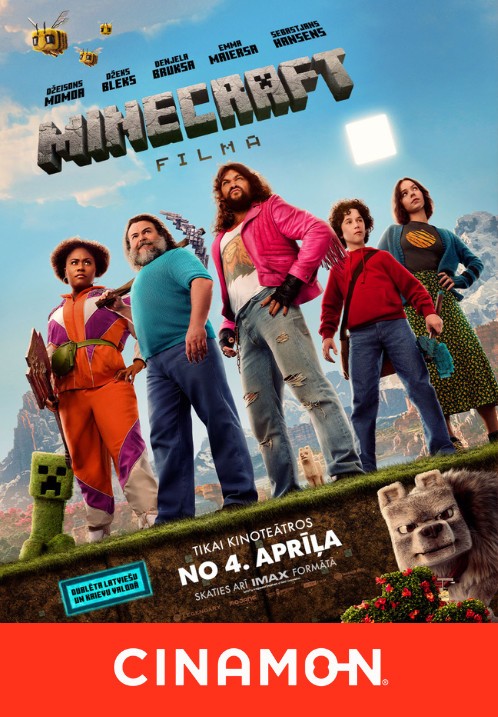 Pirkt biļetes Minecraft filma Liepāja, CINAMON KINO BALLE Jūnijs 16