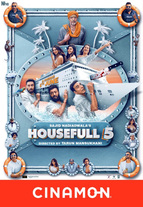 Pirkt biļetes Housefull 5 Rīga, Cinamon Akropole Alfa Jūnijs 15