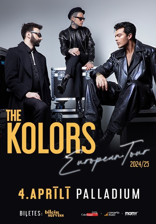 Pirkt biļetes The Kolors / European Tour 2024/25 Rīga, Palladium Rīga Aprīlis 04