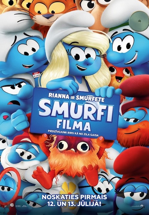 Pirkt biļetes Smurfi: Filma Talsi, Kino Auseklis, Talsi Jūlijs 27